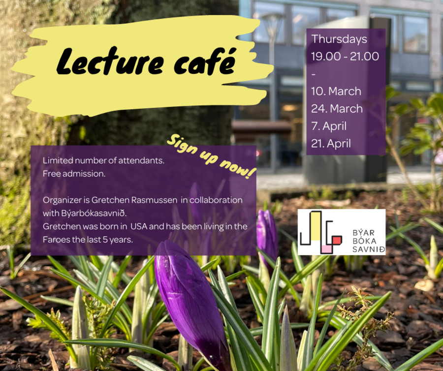 Lecture café on the library
